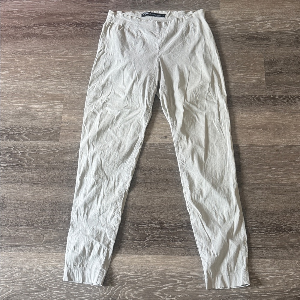 Rundholz Womens Straight Pull On Pants Size Large/Extra Large Lightweight